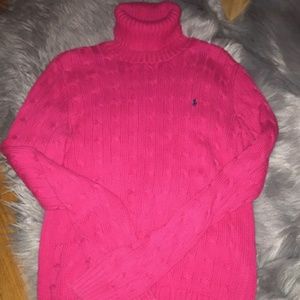 Pink Polo Sweater